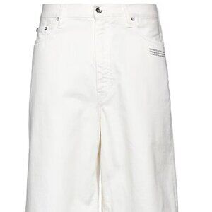 Off White white Denim shorts 30